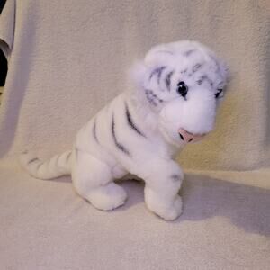 Fiesta Toys The Greatest Show On Earth White Tiger Plush  17"